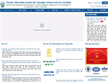 Tablet Screenshot of csql.gov.vn